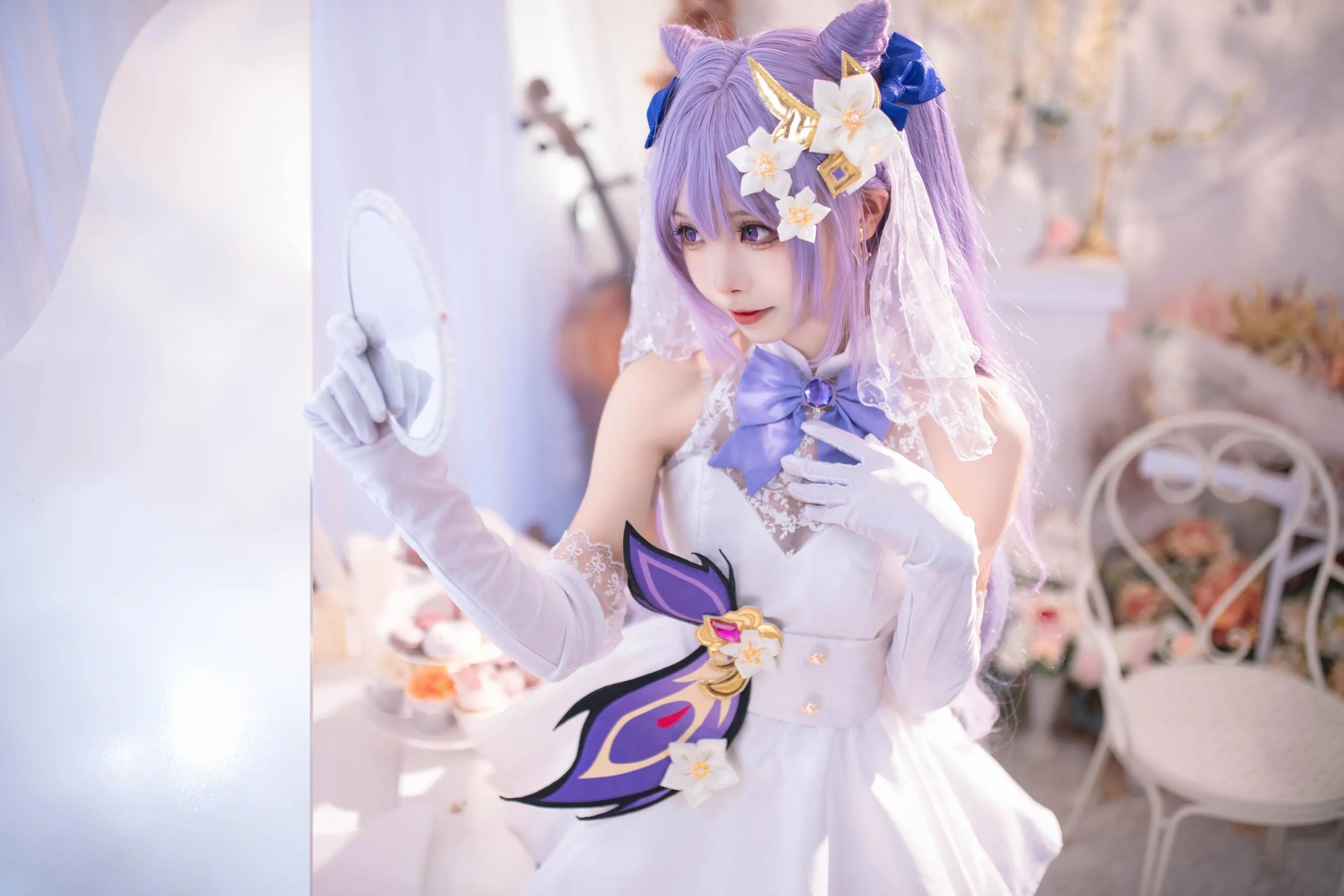 艾西aiwest – NO.02 刻晴花嫁 [40P]插图1
